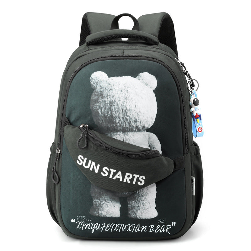 Children's Grade Large Capacity Spine Protection Lightweight Elementary School Students' Schoolbags