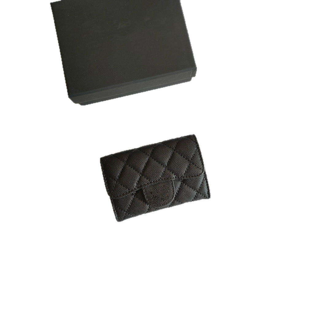 Women's Version Of Style Caviar Diamond Plaid Coin Purses