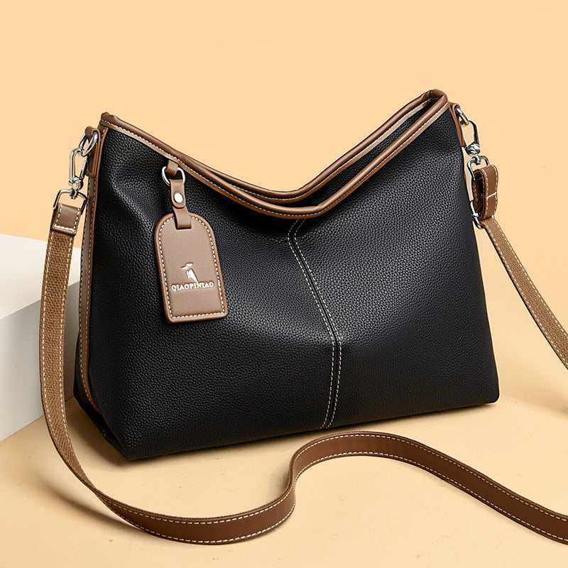 Women's Expandable Material Large Capacity Western Style Shoulder Bags