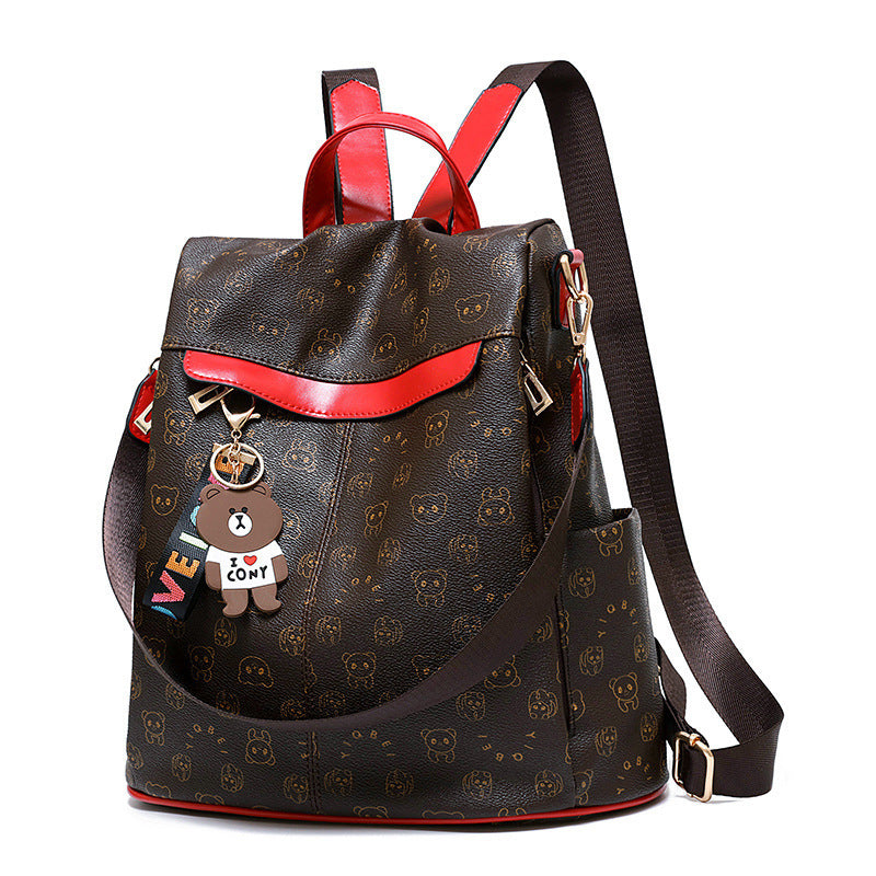 Innovative Women's Comfortable Soft Leather Large Backpacks