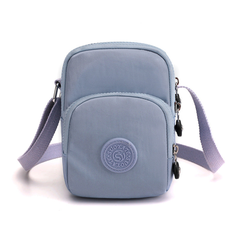 Women's Nylon Oxford Cloth Mini Fashion Vertical Shoulder Bags