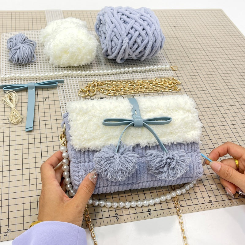 Hand-woven Homemade Wool Material Gifts For Girlfriend Bags