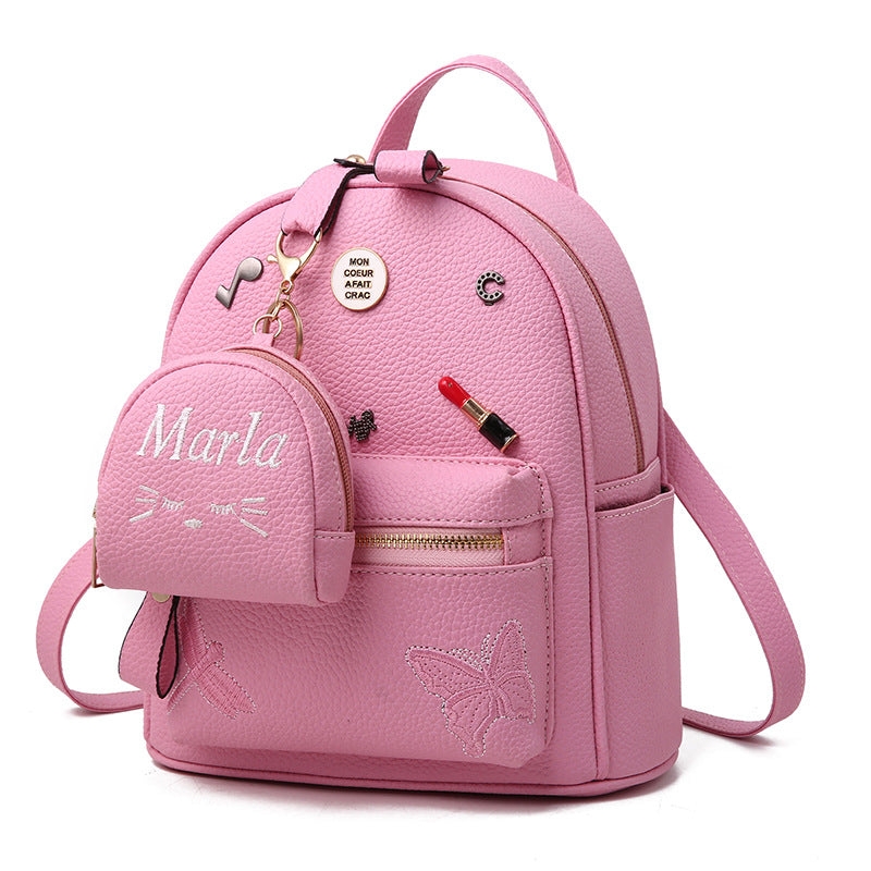 Women's Fashionable Shaping Korean Dignified Straight Backpacks