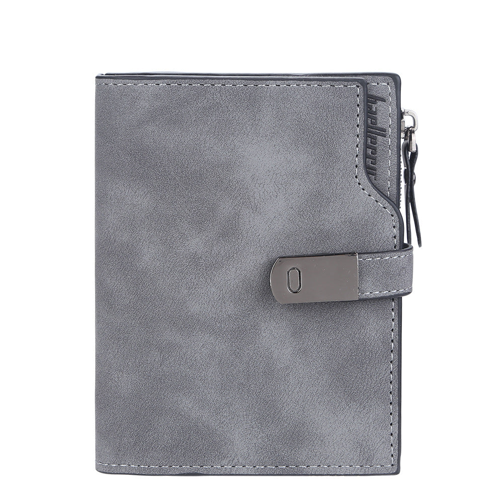 Women's Short Fashion Korean Style Multi Slots Ladies Wallet