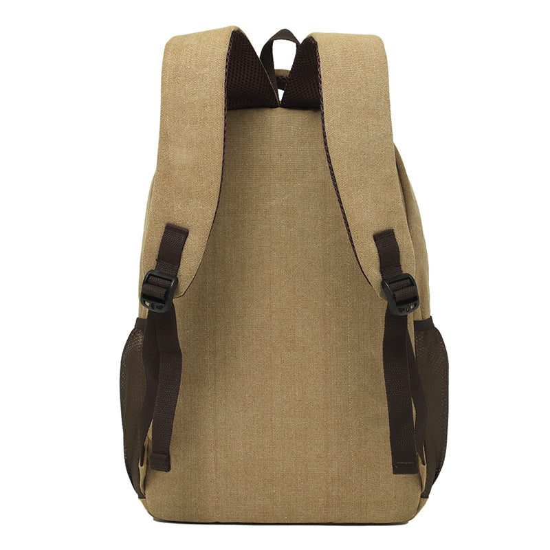 Women's & Men's Style Canvas Large Capacity And Backpacks