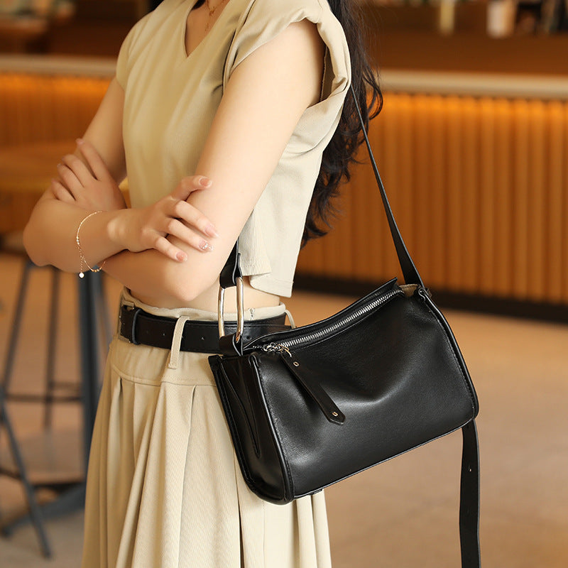 Women's Summer Niche Contrast Color Fashion Underarm Women's Messenger Bag