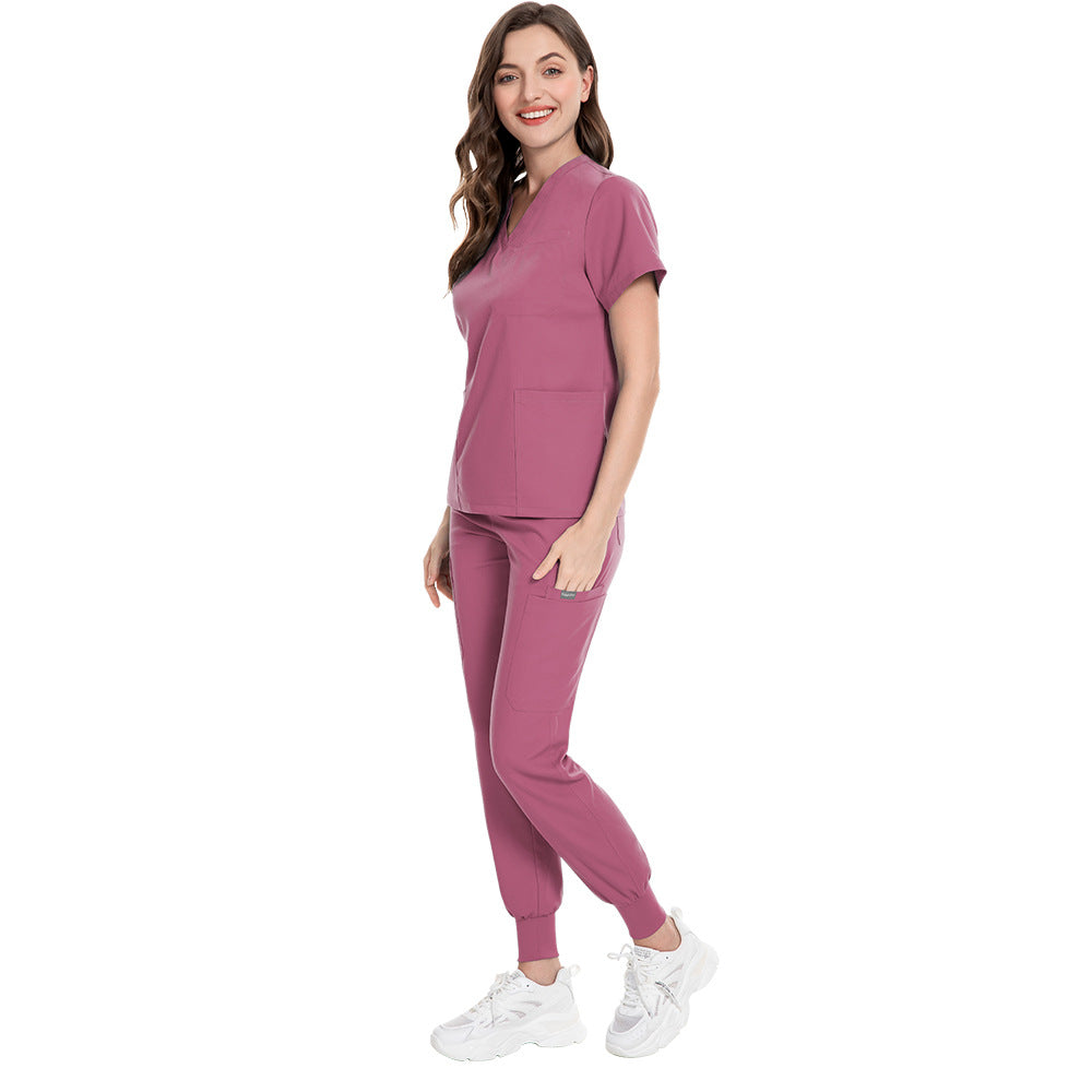 Women's For Nursing Workers Work Clothes High Uniform