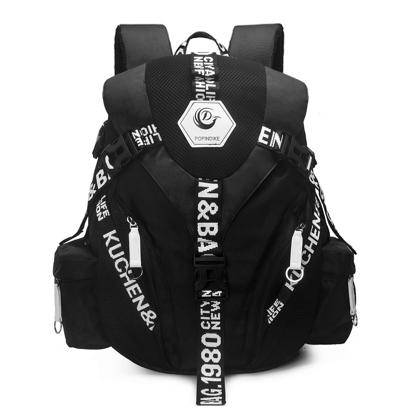 Men's Trendy Beetle Fashion Personality Creative College Backpacks