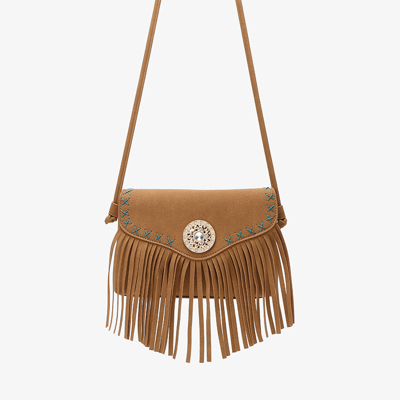 Winter Faux Deerskin Veet Cover Oblique Bags