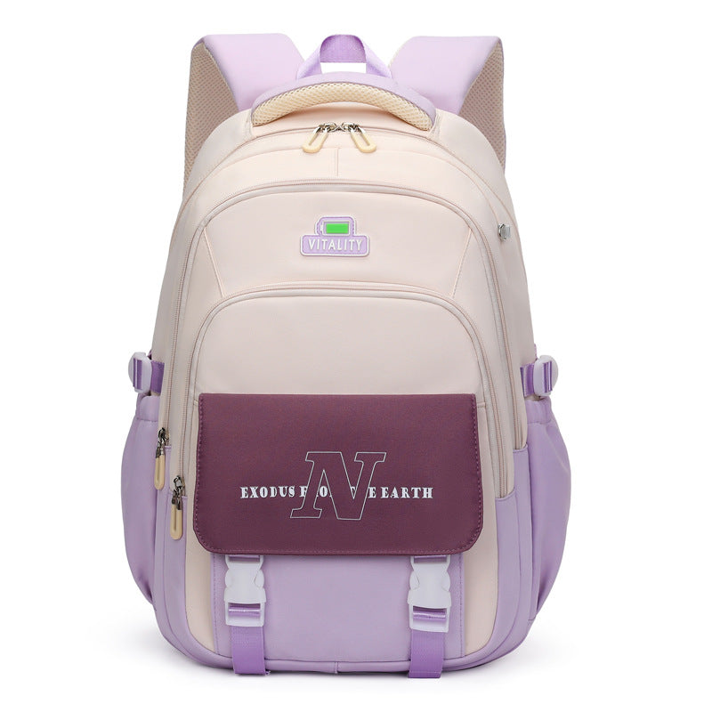 Female Junior Korean Primary Grade Portable Elementary School Students' Schoolbags