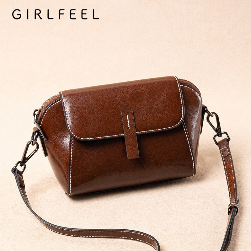 Fashion Genuine Leather Mobile Light Luxury Crossbody Bags