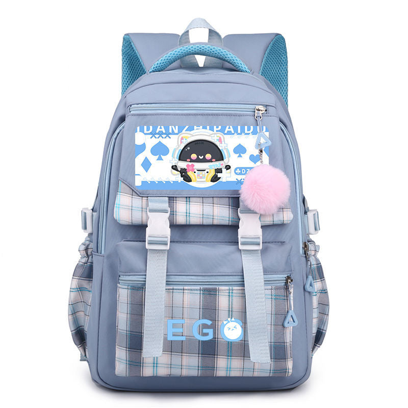 Egg Puff Party Good-looking Burden Alleviation Backpacks
