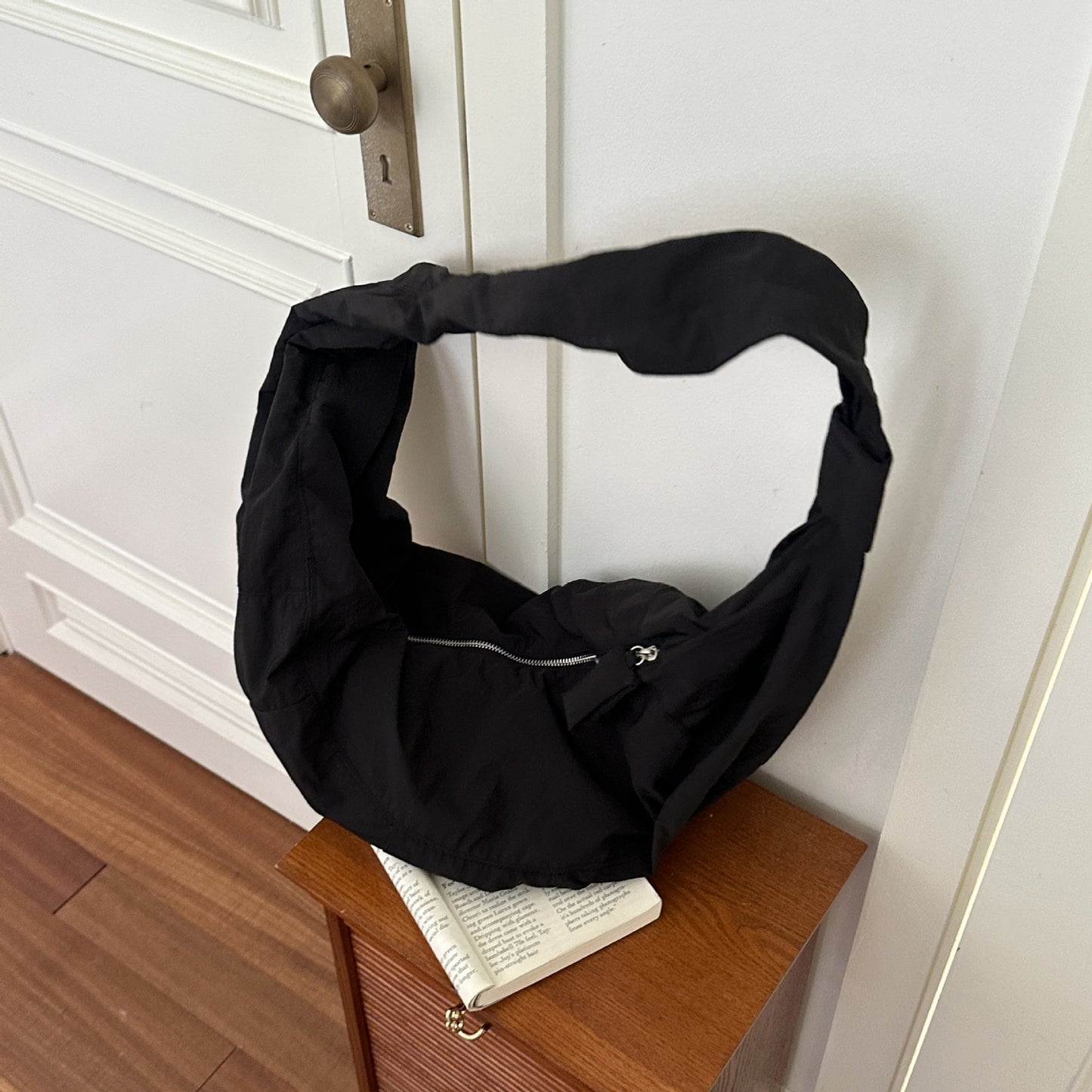 Style Design Dumpling Simple Fashion Nylon Cloth Large Crossbody Bags