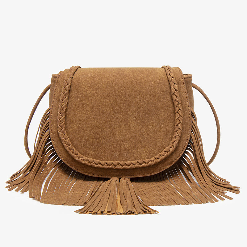 Winter Faux Deerskin Veet Cover Oblique Bags