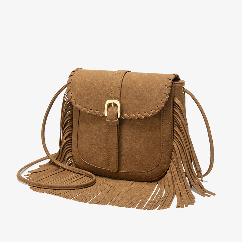Winter Faux Deerskin Veet Cover Oblique Bags