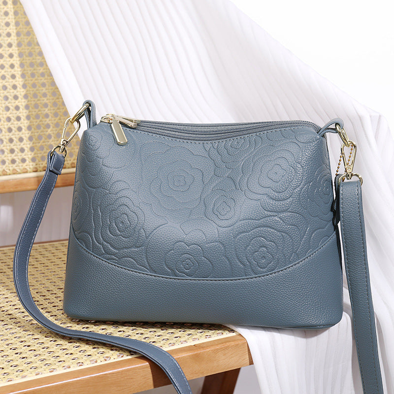 Women's Large Capacity Underarm Fashion Soft Leather Crossbody Bags