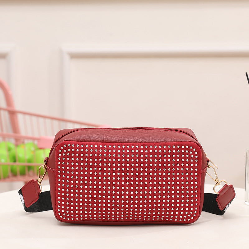 Women's Trendy Fashion Diamond Cross Body Design Women's Messenger Bag