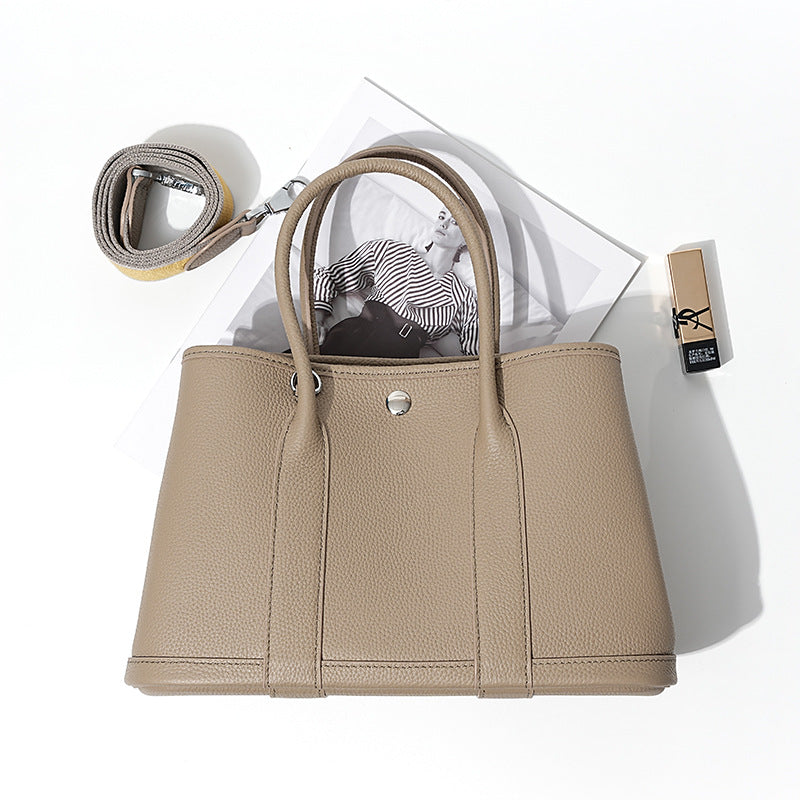 Women's Genuine Leather Portable Quality First Layer Handbags