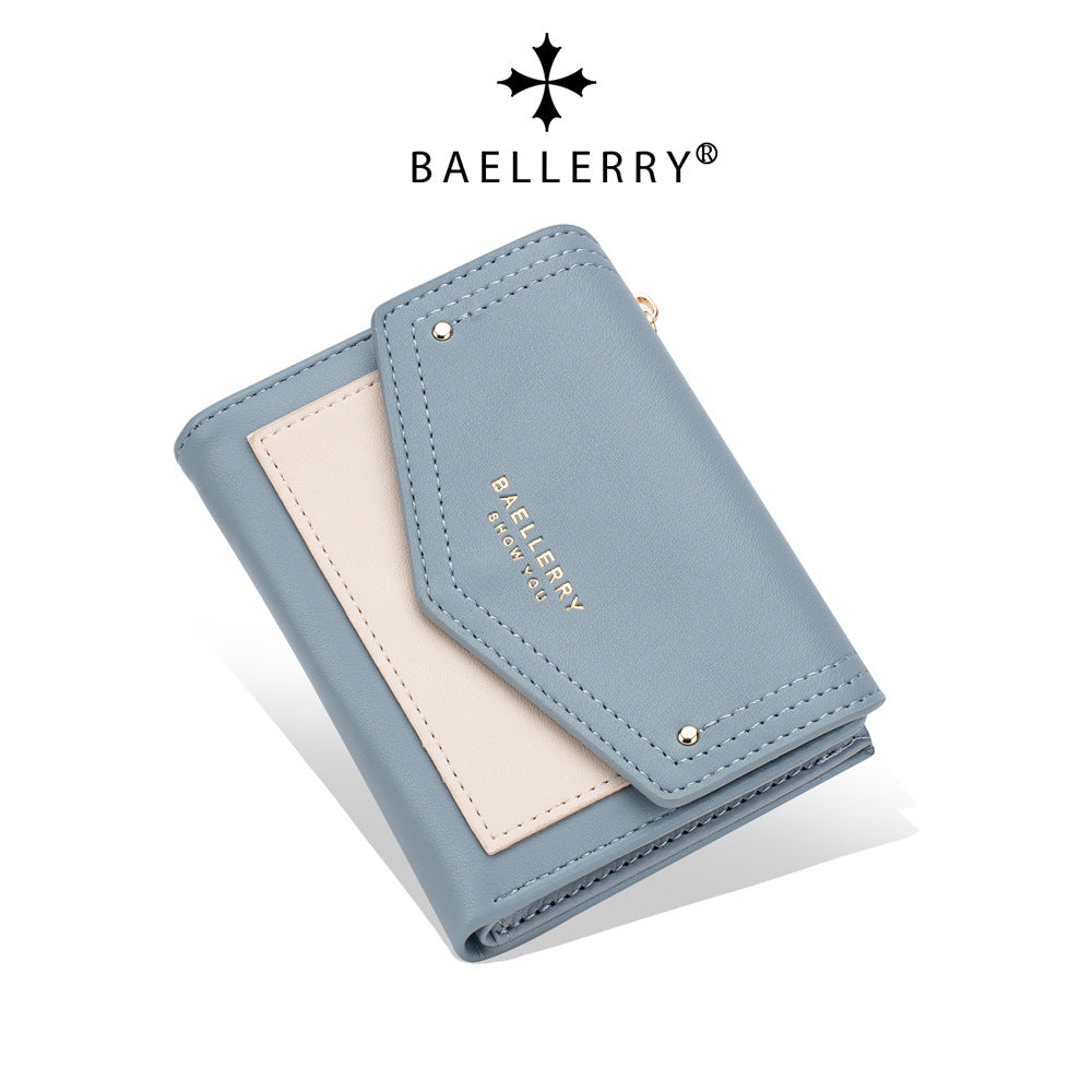 Women's Short Fashion Korean Multi Slots Ladies Wallet
