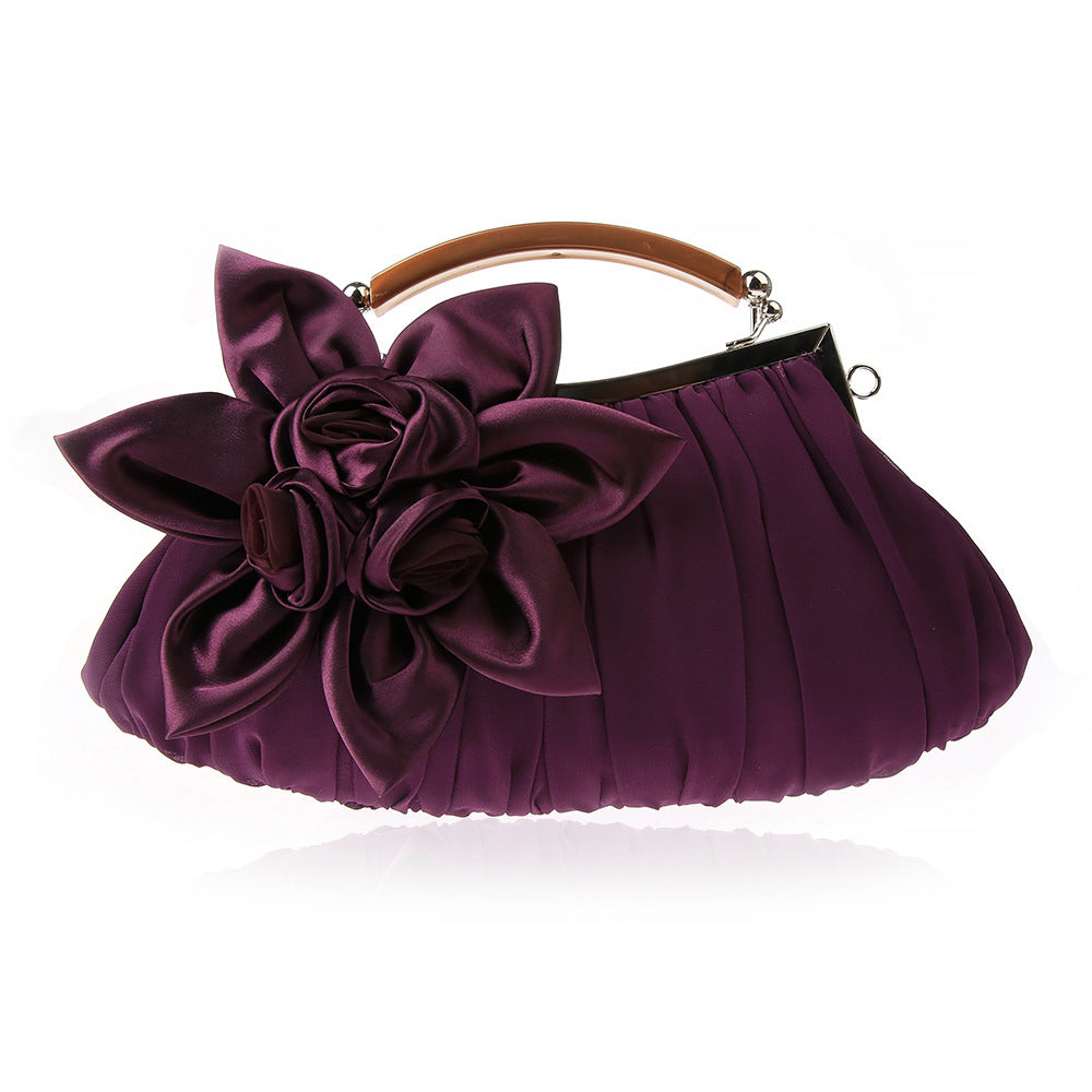 Cute Flowers Dinner Clutch Bridal Multicolor Evening Bags