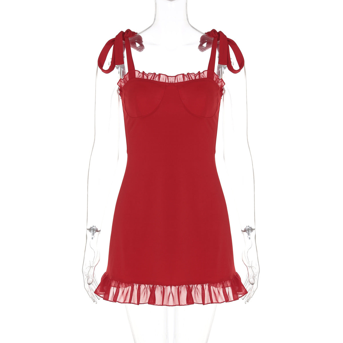 Women's Summer Sexy Low-cut Strap Slim Fit Dresses