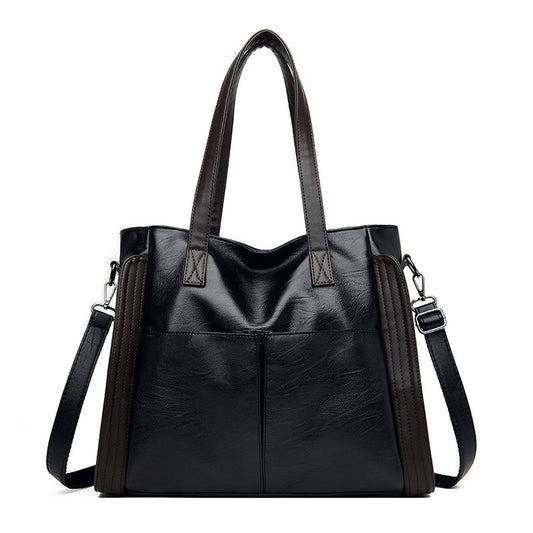Women's Quick Hair Large Capacity Soft Leather Crossbody Bags