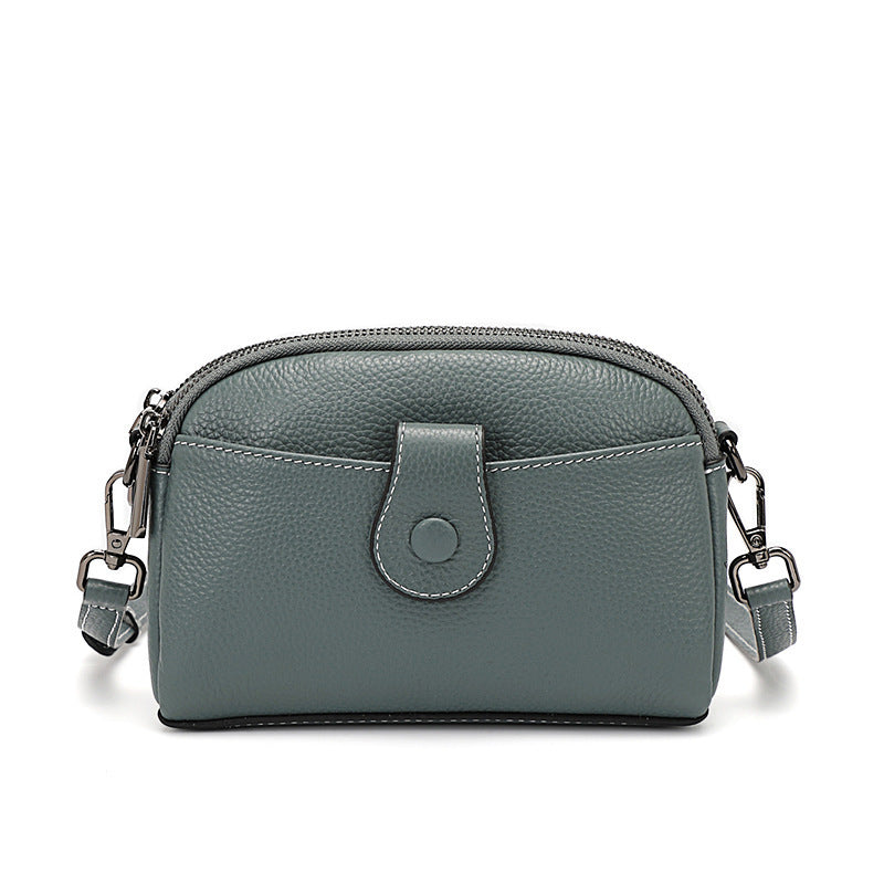 Women's Genuine Leather Cattlehide Fashion Mobile Crossbody Bags