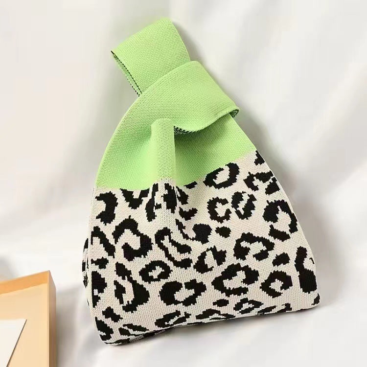 Pretty Women's Knitted Large Capacity Fashion Women's Handbag