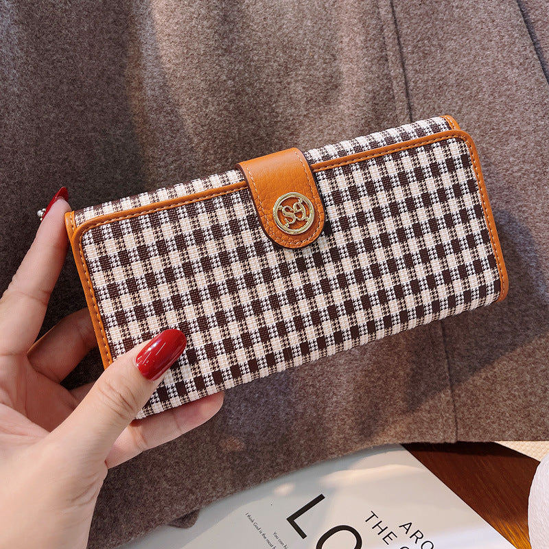 Women's Long Mobile Versatile Multiple Slots Large Capacity Genuine Bags