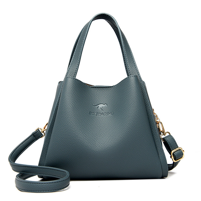 Women's Barrel Fashion Large Capacity Mom Handbags