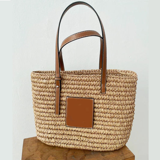 Women's Fashion Straw Bohemian Style Beach Woven Shoulder Bags