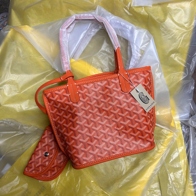 Women's Dog Teeth Vegetable Basket Classic Double-sided Handbags