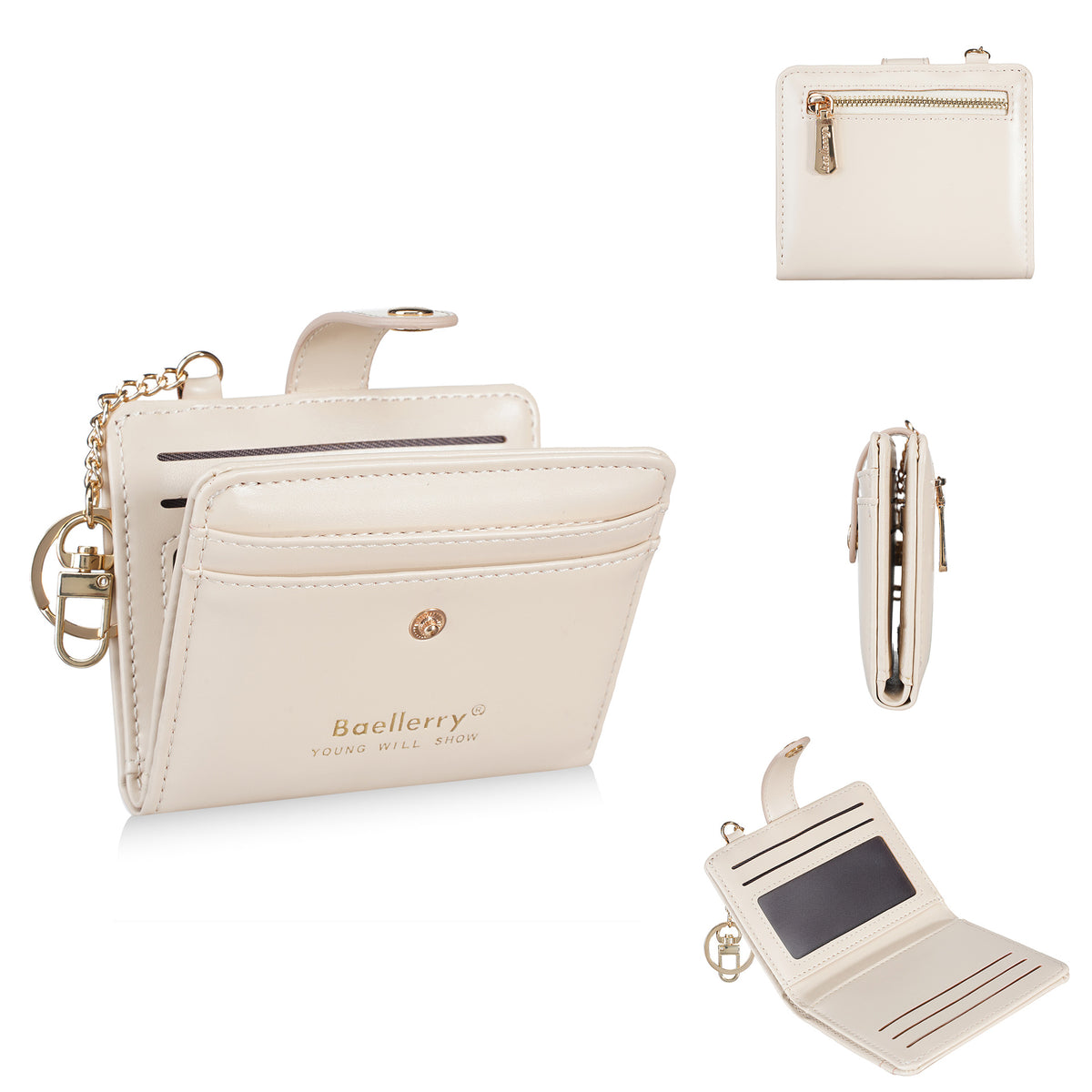 Women's Retro High-grade Short Simple Mini Cute Card Holder
