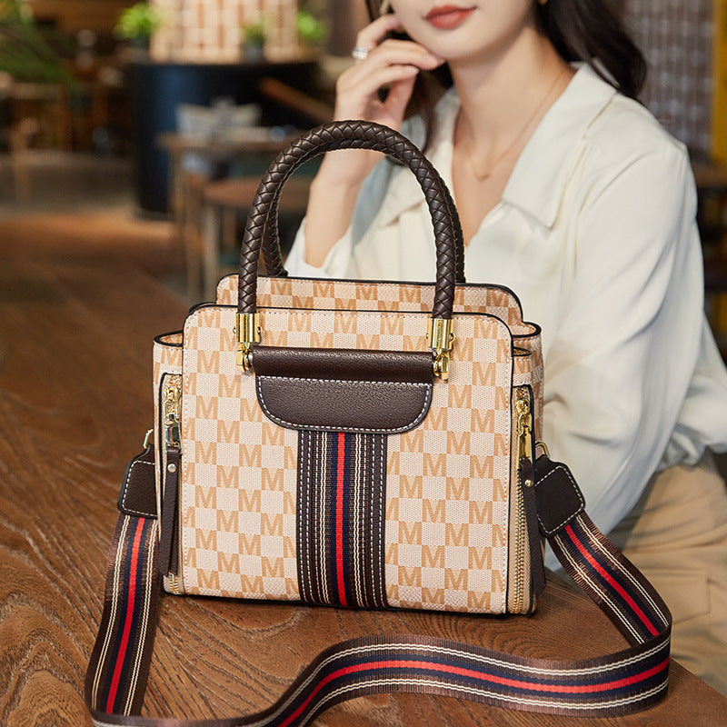 Women's Genuine Leather Fashionable Cowhide Elegant Handbags