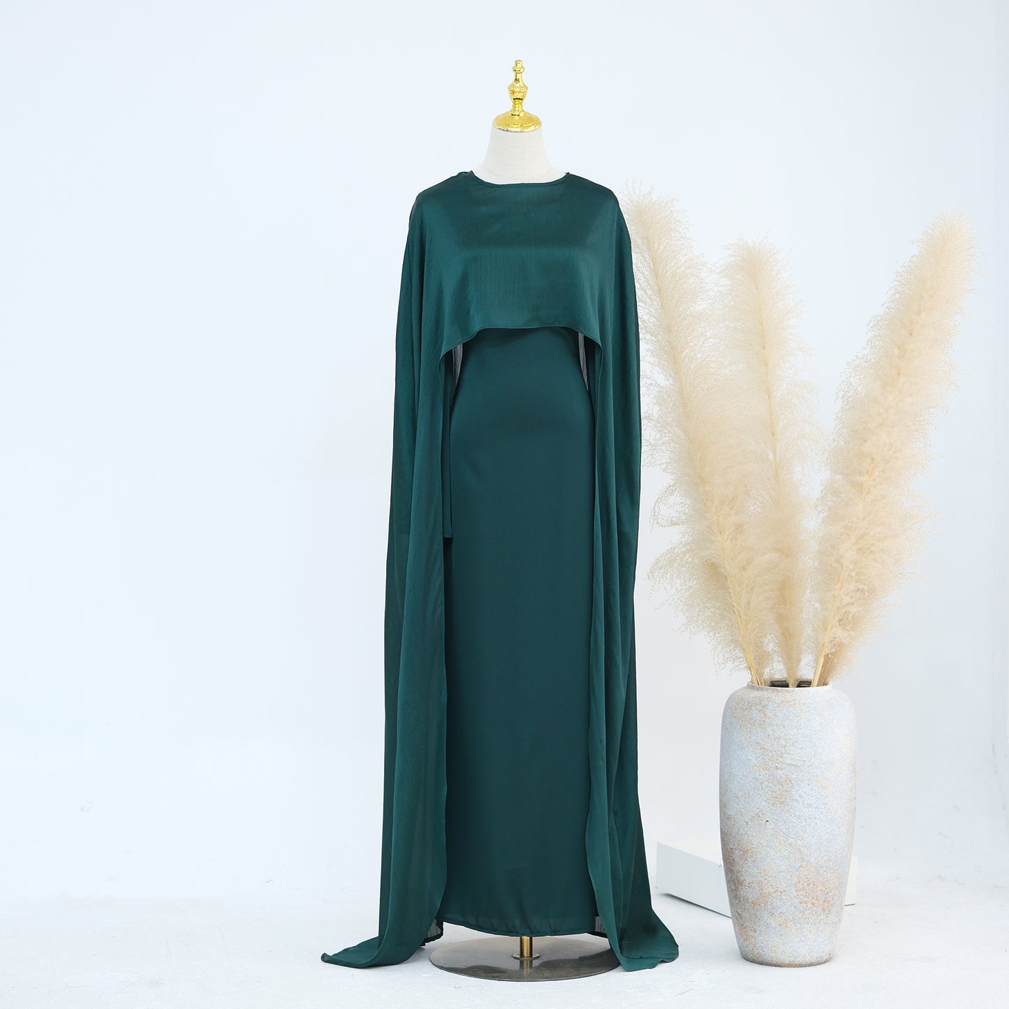 Slim Waist Elegant Robe Two-piece Set Clothing
