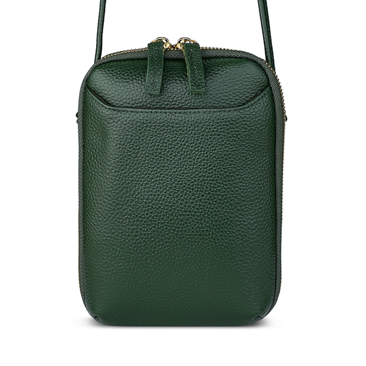 Women's First Layer Cowhide Simple Trend Mobile Mini Genuine Women's Shoulder Bag