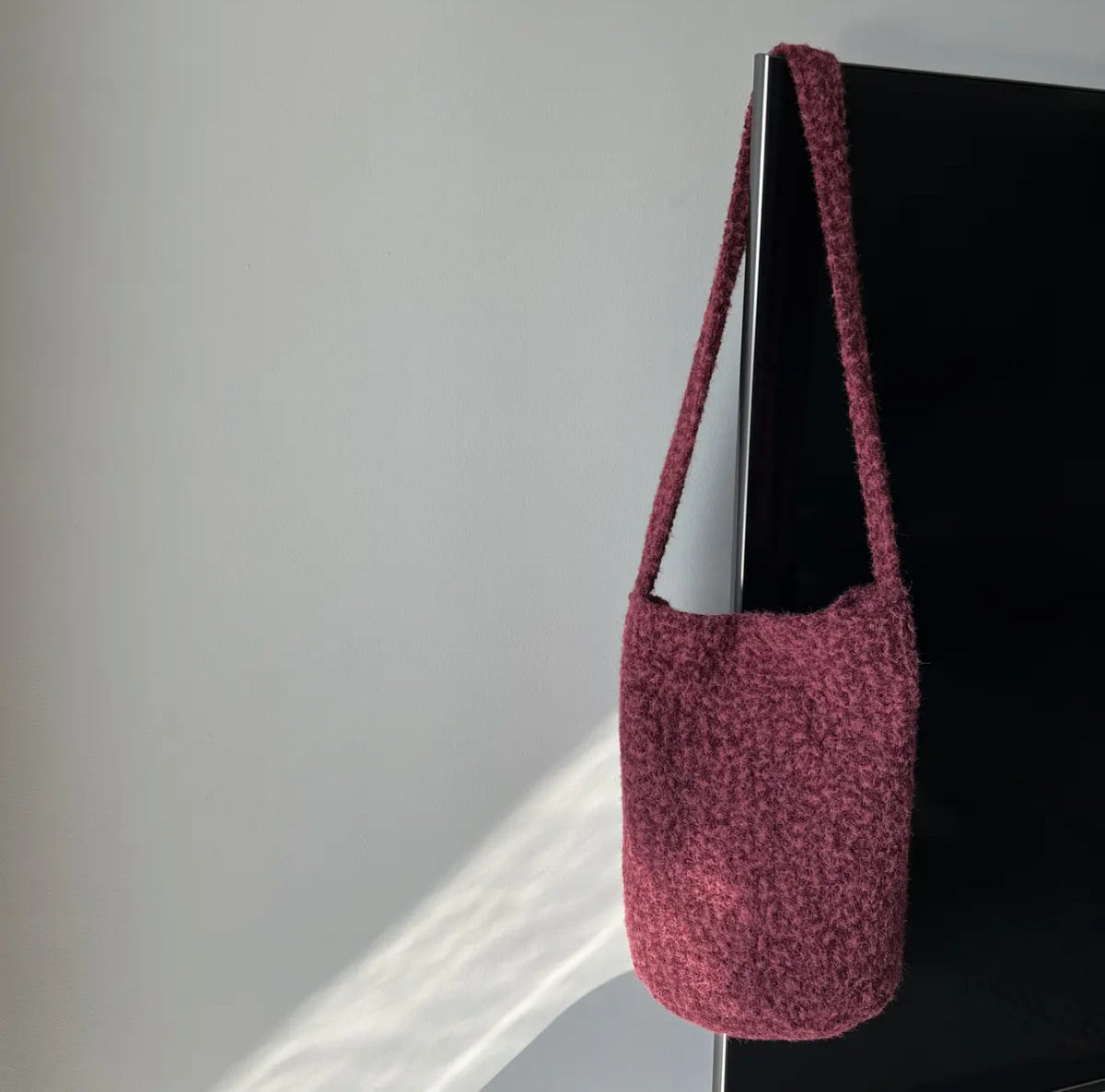 Fluffy Wool Veet Plush Large Capacity Women's Shoulder Bag