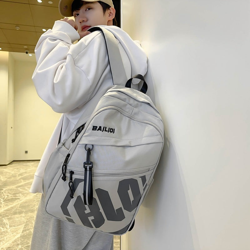 Women's & Men's & Large Capacity Simple Computer High Junior Backpacks