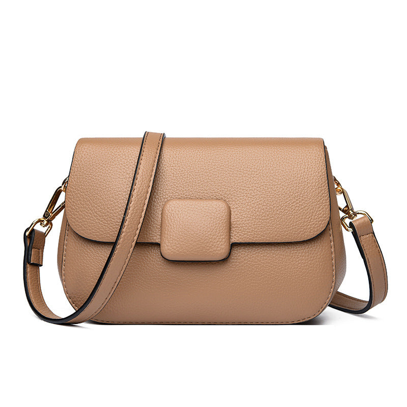 Women's Genuine Leather Niche Design High-grade Pattern Shoulder Bags