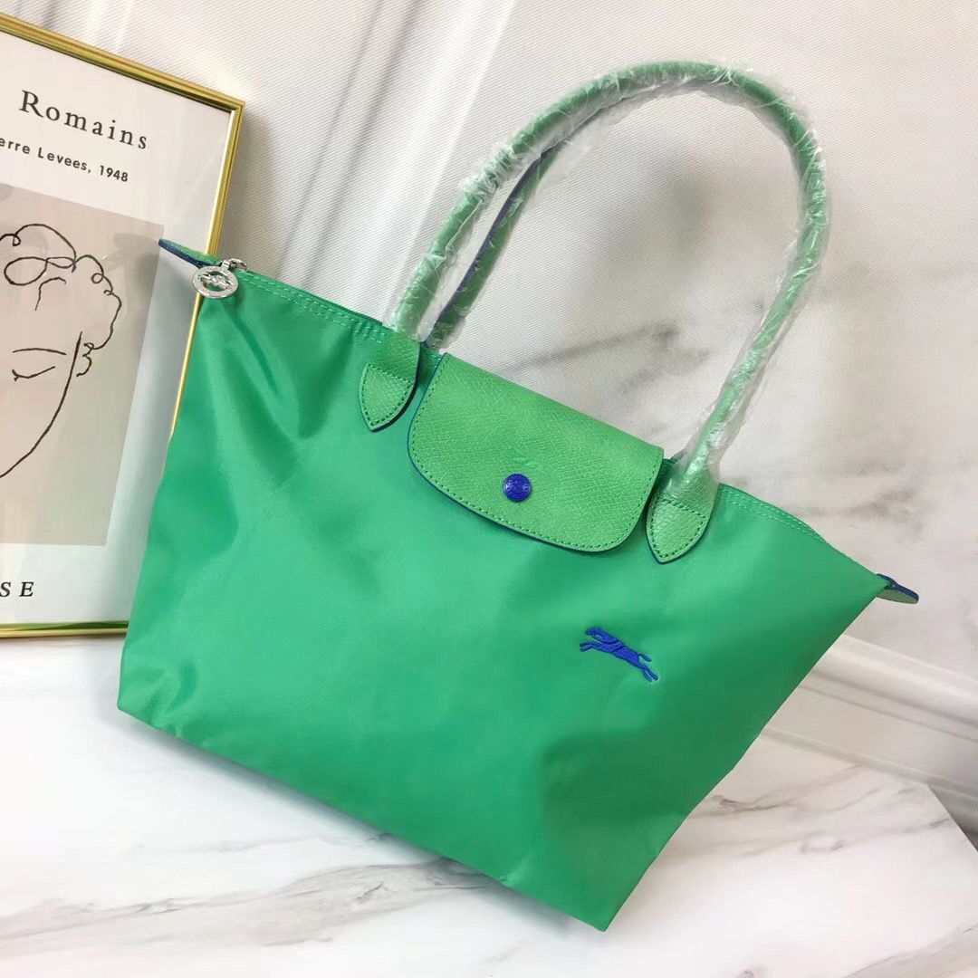 Women's Nylon Dumpling Embroidered Large Capacity Totes Shoulder Bags