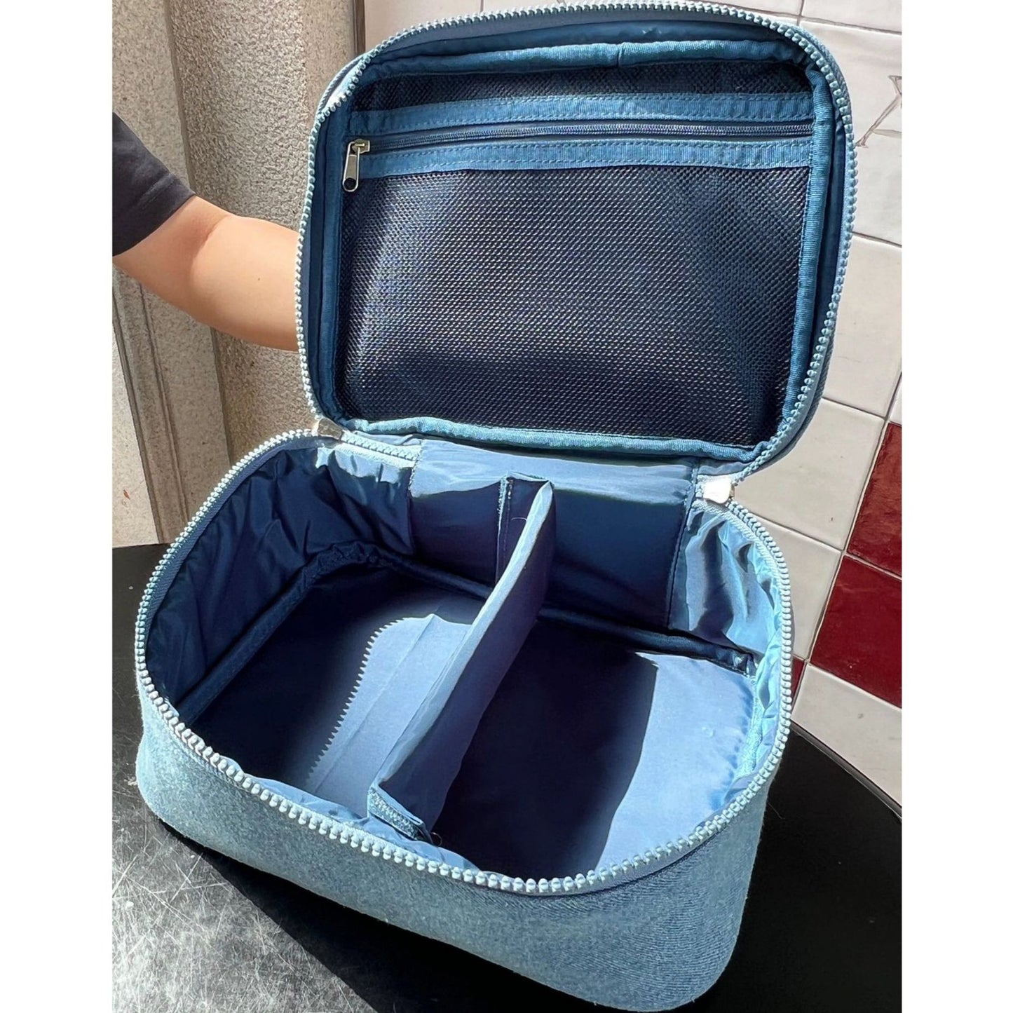 Heart Denim Shell Buggy Rabbit Plaid Bags