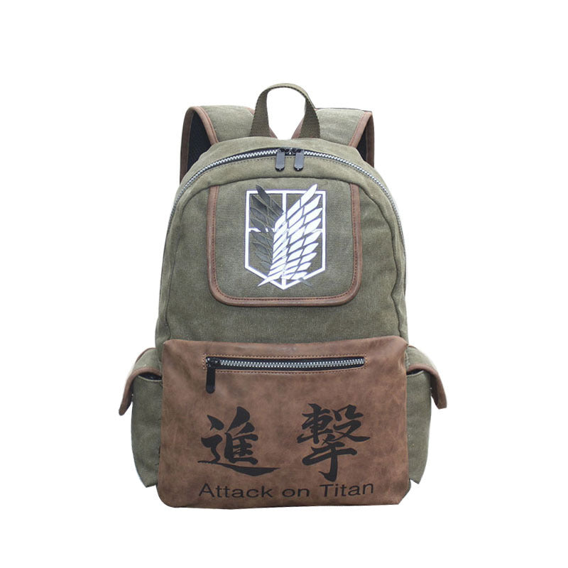 Pretty Double Man Pair Canvas Computer Bags