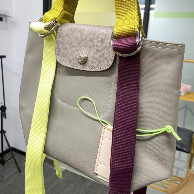 Color Dragon Boat Ribbon Block Waterproof Handbags