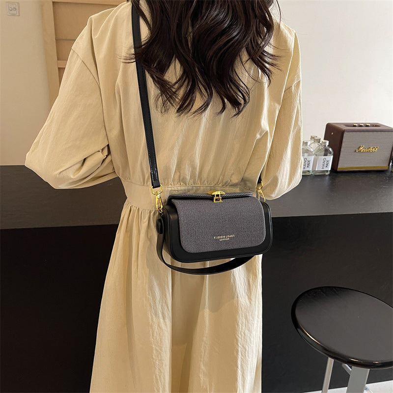 Women's Fashionable High-grade Simple Versatile High Quality Small Square Bags