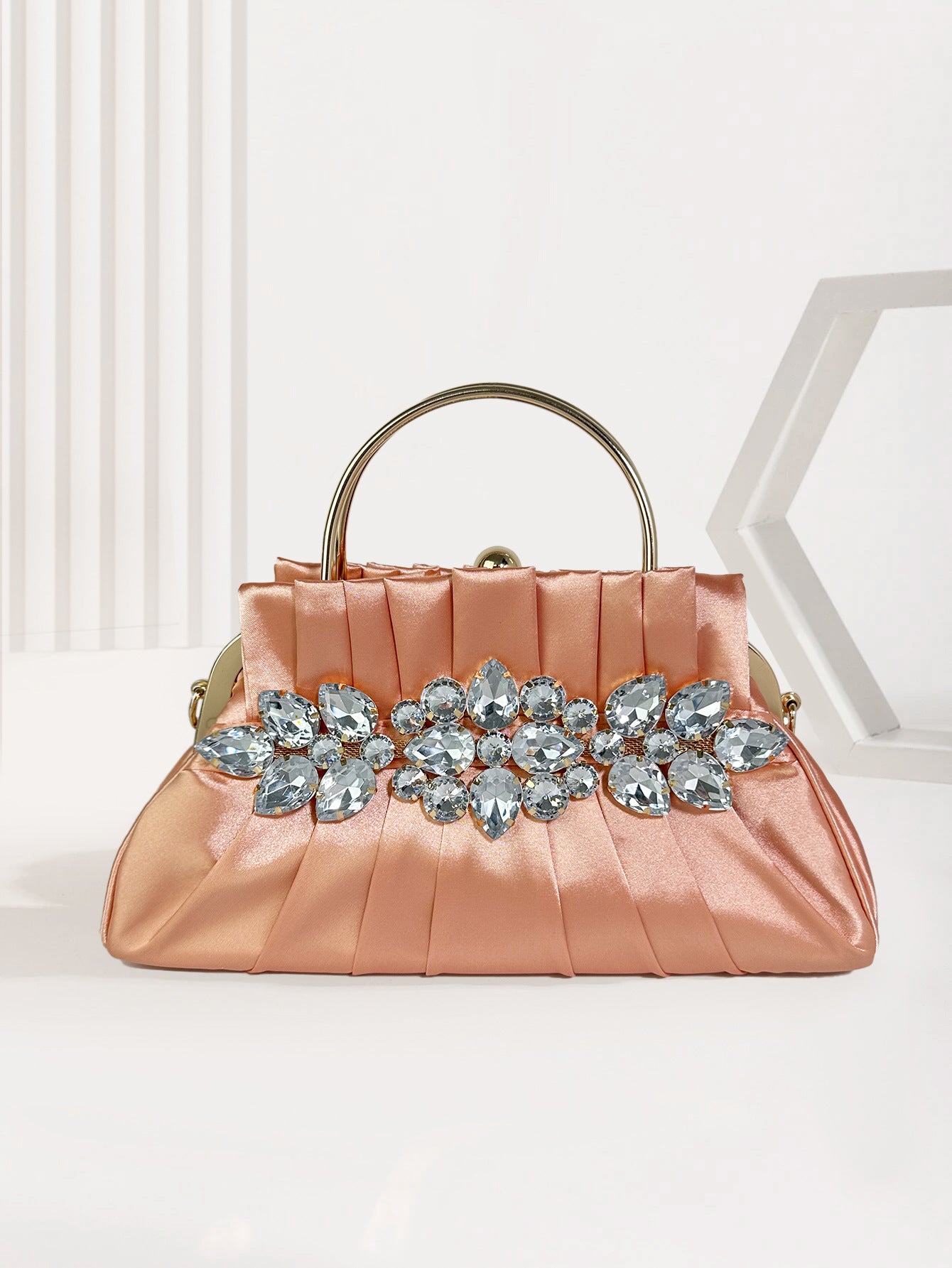 Women's Dress Diamond Hand With Cheongsam Hand-held Bags