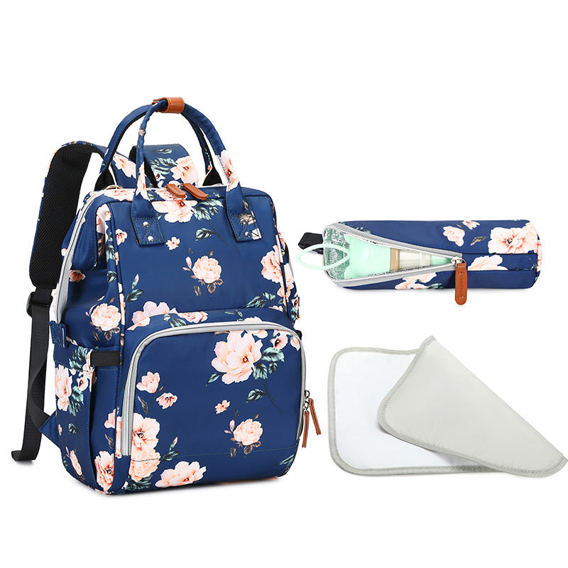 Mummy Fashion Printing Large Capacity Multifunctional Bags