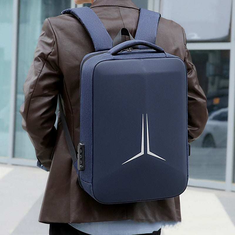 Women's & Men's & Large Capacity One Computer With Charging Hard Shell Backpacks