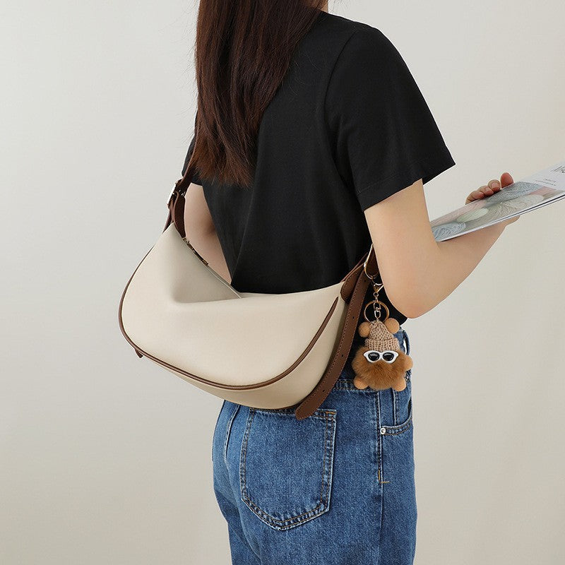 Women's Advanced Texture Niche Leather Dumpling Women's Messenger Bag