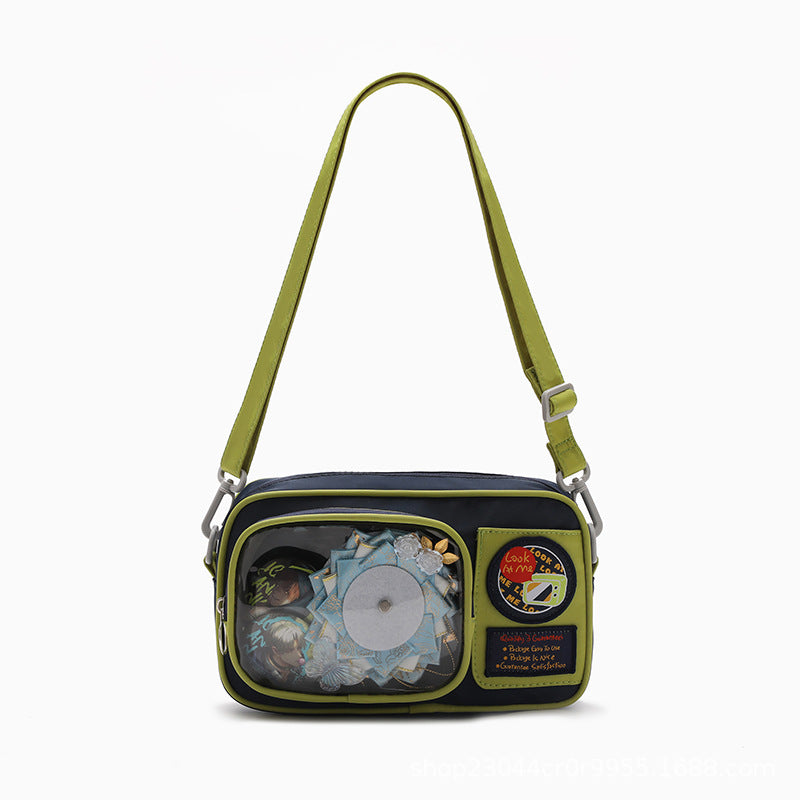 Transparent Doll Bar Daily Snack Cartoon Small Square Bags