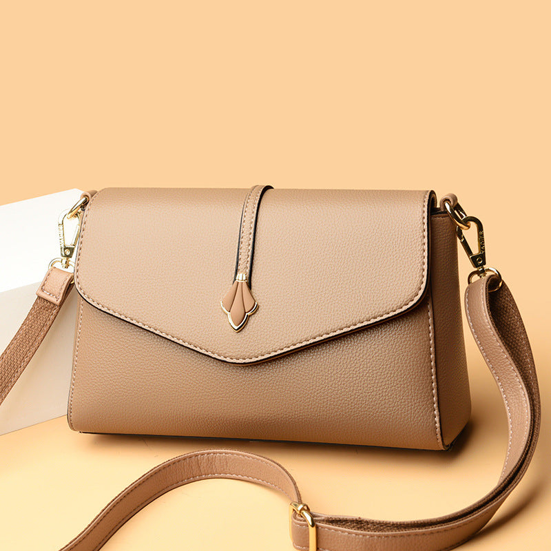 Women's Glamorous Popular Mother's Soft Leather Crossbody Bags